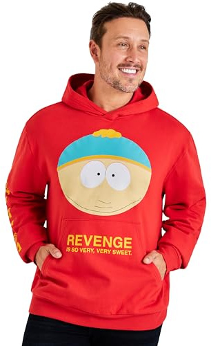 South Park Mens Hoodie, Comfy Stylish Hooded Sweatshirt - Funny Gifts for Him