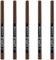 essence 8h MATTE comfort lipliner, Nr. 11, Braun, langanhaltend, sofortiges Ergebnis, matt, vegan, ohne Konservierungsstoffe, ohne Parabene, ohne Mikroplastikpartikel, 5er Pack (5x0.3g)