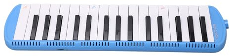 32 -nyckel Munorgan, Färgglad Dragspel Harmonium - Tillgängligt i Rosa, Blått och Svart för Nybörjare och Musikentusiaster (#12)