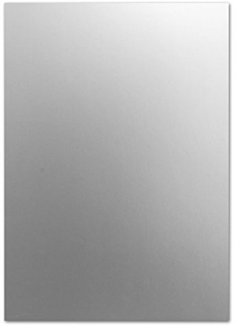 25 Fogli di carta DIN A4, foglio plano - argento metallizzato - 250 g/m² - 21 x 29,7 cm - foglio per bricolage carta creta cartone fotografico carta per bricolage cartone creta - FarbenFroh