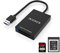 Lecteur de Carte XQD SD - USB 3.0 Lecteur de Carte mémoire à Double Emplacement, 5 Gpbs, Super Speed, pour Sony G/M Series, Lexar 2933x/1400x USB Mark XQD, Carte SD pour Windows/Mac OS