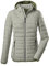 G.I.G.A. DX Damen Casual Funktionsjacke in Daunenoptik mit abzippbarer Kapuze - Uyaka Stripe, pistazie, 34, 34313-000