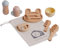 JC Toys - Erstpflegeset, 10-teilig, Holz-Set, Hygiene- und Fütterungszubehör für Kinder, Simulationsspiele, inkl. Aufbewahrungstasche, ideal zum Verschenken, ab 3 Jahren