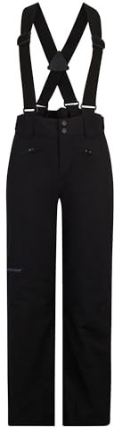 Ziener Kinder AXI Ski-Hose/Schnee-Hose | wasserdicht, Träger, PFC frei, Black, 128