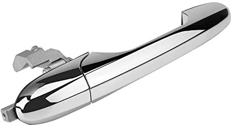 Qaonsciug Couvercle de poignée de porte avant extérieure - Décoration de voiture - Anti-saleté - Étanche - Compatible avec 68069943AB 68069943AC