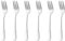 Mivanta Lot de 6 fourchettes à dessert en acier inoxydable argenté de qualité supérieure pour gâteaux, fruits, salade, durables, passent au lave-vaisselle, design élégant, argentées