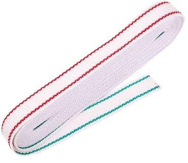 Cintino per Tapparelle Avvolgibili Super Resistente Cinghia in Cotone Rinforzato per Tapparelle e Persiane, Adatto a Uso Interno ed Esterno colorazione double face(Rosso/verde, 22mm x 7,5mt) 2208281