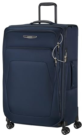 Samsonite Spark SNG Eco - Valigia Morbida 79 cm Grande - Trolley con 4 Ruote, Lucchetto TSA, Leggera & Espandibile - Blu (Midnight Blue)