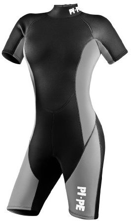 PI-PE Damen Neoprenanzug Pure, Grau, M