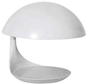 Martinelli Luce Tischlampe Cobra weiß Ø40 H 40 cm