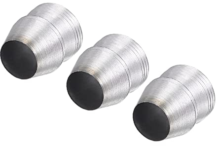 sourcing map Redondo Acero Mango Cuñas para Hacha Garra Martillo Trineo Martillo Hacha Mango Cuña 3 Piezas 18mm