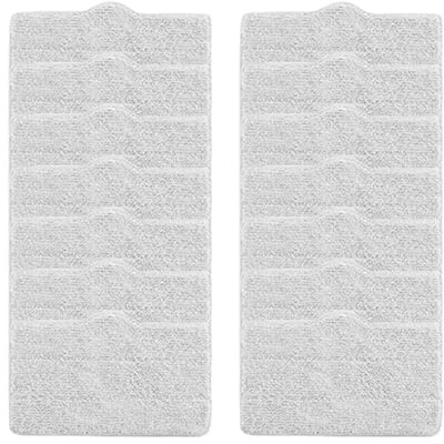 Mopprengöringsdynor, Kompatibel för XiaoMi, Kompatibel för Deerma DEM ZQ100 ZQ600 ZQ610 Tillbehör Till Handhållen Ångdammsugare(14pcs)