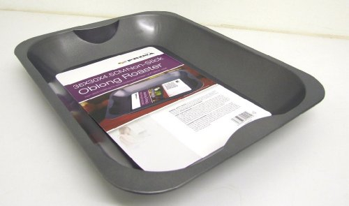 Non Stick Large DEEP Oblong Roast Roasting PAN Tray TIN