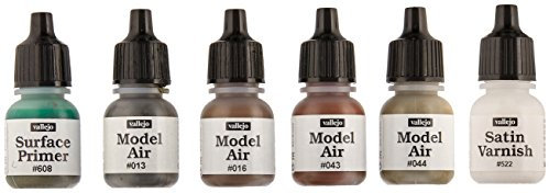 Vallejo Model Color Armour Colour Set - AFV Army Olive Drab