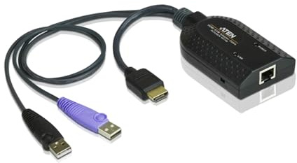 ATEN KA7168 HDMI-USB-KVM-Adapterkabel, schwarz