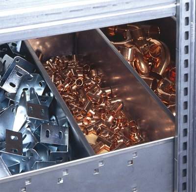 Griglia per vasca da bagno, con 2 gradini Bar e 2 Divisori Interni per BXT 1695 X 400 mm