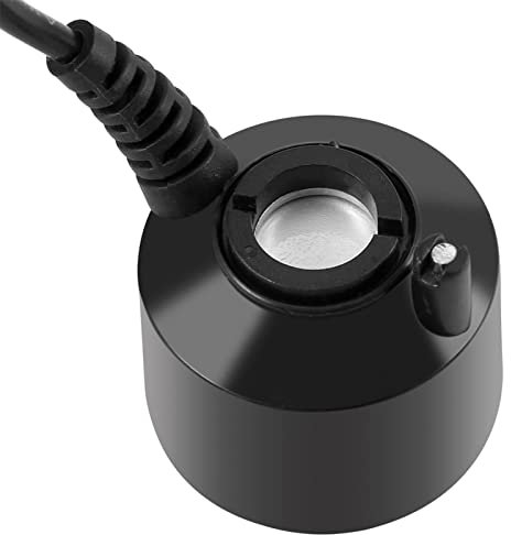KIMISS 1 * Fabricante de Niebla Mini Fabricante de Niebla Negra sin Luz para Fuente de Agua Estanque Tanque de Peces Creación de Atmósfera