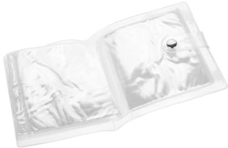 MAGICLULU Aufbewahrungsheft Postkartenalbum Taschenfotoalbum Ersatzseiten Für Fotoalben Fotoalbum-seitenordner Fotoalbum Mit Ordner Postkartenhüllen Fotobuchhüllen Bildhüllen Pp Transparent