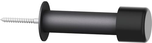 FSB 0 00002 0810, 120mm, schw.Gum,AL3 Wandtürpuffer 38 3880 Länge 120 mm, Aluminium schwarz matt
