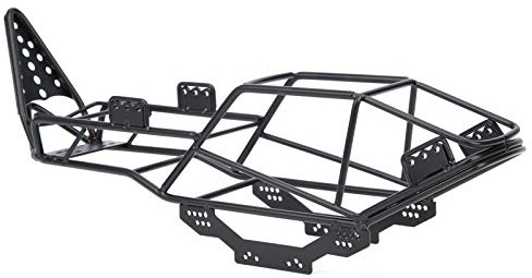 RiToEasysports RC Car Chassis, Durable Metal Roll Cage Frame 1/10 Scale Crawler Body Frame for Off-Road Hobbyists Rock Crawling Enthusiasts Model Builders