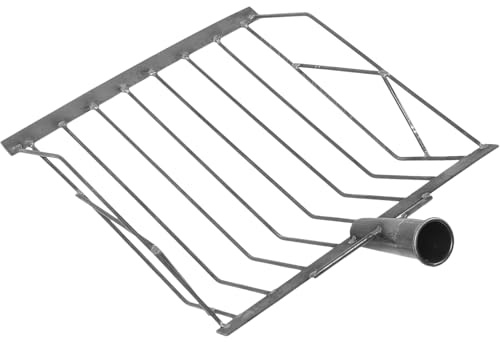 Homoyoyo Iron Farm Shovel and Corn Spade for Gardening and Planting, Multi-Functional Soil Loosening Shovel with Reinforced Iron Scoop, Suitable for Soil, Grain, and Coal Briquette