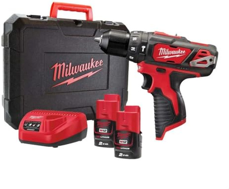 Milwaukee M12BPD-202C Sub Compact Percussion Drill