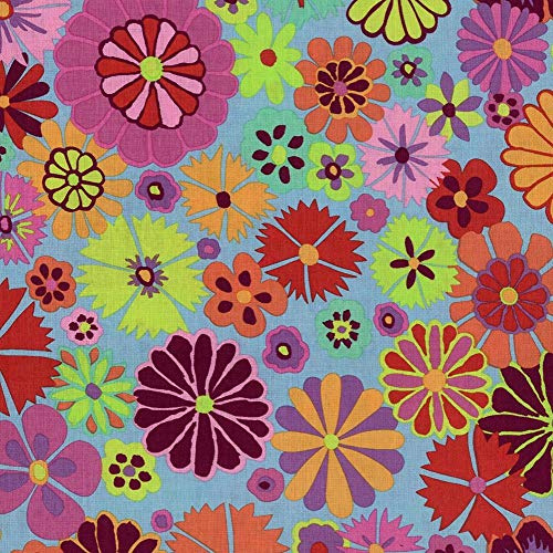 Kaffe Fassett Artisan 2018 Folk Flower Pink