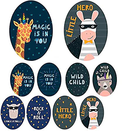 8 parches infantil serigrafiados para planchar en la ropa. Aplicaciones termoadhesivas para reparar y decorar pantalones, chaquetas, jerseys, mochilas