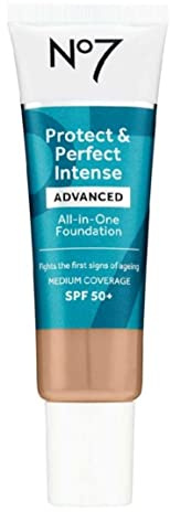 No7 Protect & Perfect ADVANCED All in One Foundation (new packaging) - Honey 30ml (pack of 1)