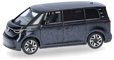 herpa modellino auto VW ID. Buzz, miniatura in scala 1:87, pezzo da collezione, Made in Germany, modello in plastica