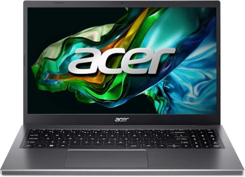Acer Aspire 5 15 A515-57-72NU, Ordenador Portátil 15,6” Full HD LCD (Intel Core i7-12650H, 32 GB RAM, 1024 GB SSD, Intel UHD Graphics, Windows 11 Home) Color Gris, Teclado QWERTY Español