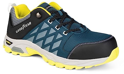 Goodyear Gyshu1662, Construction Boot Hombre, Amarillo petróleo, 44 EU