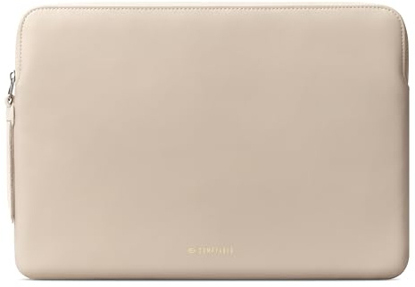Comfyable Slim Protective Laptop Sleeve 13-13.3 inch Compatible with 13 inch MacBook Pro & MacBook Air M4 M3 M2 M1, MacBook Pro 14-in M4 M3 M2 M1, PU Leather Bag Cover Computer Case for Mac