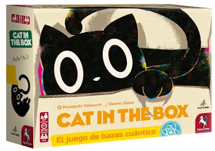 Maldito Games - Cat in The Box, Juego de Cartas Familiar y Ciencia, Juego de Bazas (MLDG266192)