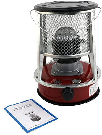 BomDog Stufa a Petrolio 5L per Interni, Riscaldatori Portatili a Benzina, Riscaldamentole Senza Elettricità All'Interno, Stufa Di Riscaldamento Del Campeggio