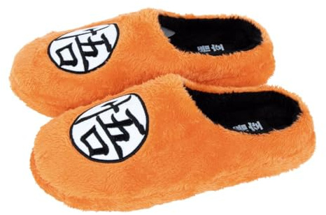 Dragon Ball Z Zapatillas Casa Hombre, Pantuflas Goku Suela Antideslizante para Adolescentes, Talla EU 40