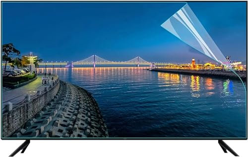 AYCDL 55 Zoll Tv-Bildschirmschutzfolie, Matt, Blendfrei, Anti-Blaulicht-Filterfolie Für Monitore, Für LCD, Led, 4K OLED Und QLED HDTV,55In,55in