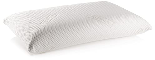 Salosan - Nackenkissen 80x40x12 cm - Orthopädisches Kopfkissen mit druckentlastendem Memory-Schaum. Ergonomisches Kopfkissen für Bauch-, Rücken-, & Seitenschläfer. Kissen für Nackenprobleme