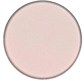 Honeybee Gardens Pressed Powder Eye Shadow Single REFILL, Porcelain, Matte Very Pale Pink, Long-Wearing, Creaseproof Mineral Color With Botanicals, NO COMPACT OR APPLICATOR