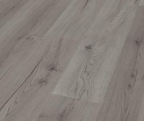 KRONOTEX - Kronotex Parquet Stratifié - Chêne Gris Centenaire Advanced D4175-1380 x 193 x 8 mm