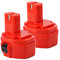 2X Joiry 14.4V 3.5Ah Ni-MH Batteria per Makita PA14 1420 1422 1433 1434 1435 1435F 192600-1 193985-8 192699 193157-5 193158-3 1051D 4033D 5094D 6280D 8280D JR140D ML140 UB140D