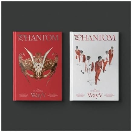 WayV PHANTOM 4th Mini Album CD+Photobook+Postcard+Clear mask card+Bookmark+Envelope+Photocard+Tracking (Opera Version)