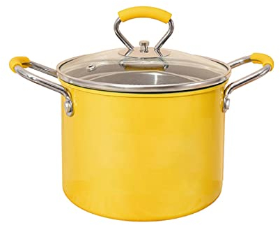 predolo à frire profonde, petite friteuse profonde pour la cuisine, poignée soudée lourde, mini friteuse à profonde, 2L