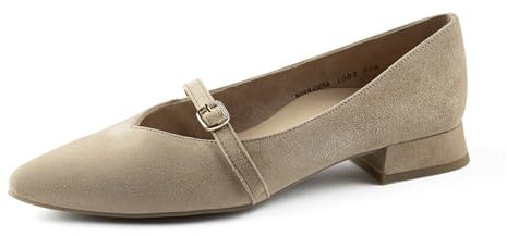 Paul Green Damen SUPER Soft Ballerina, Frauen Klassische Ballerinas,Ballett-Schuhe,Ballet-Flats,Ausgehschuhe,Abendschuhe,Hellbraun (Dakar),39 EU / 6 UK