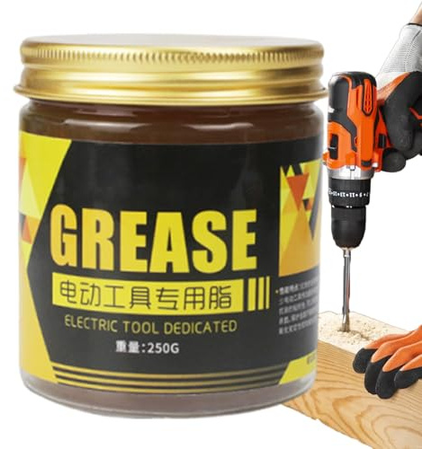 Grasa Multiusos | Grasa para Brocas de 250g - Lubricante Automotriz para Componentes Mecánicos Industriales Amoladoras Talleres Construcción Rodamientos de Ruedas