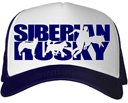 siviwonder Cap MESH - Siberian Husky Sport -Hundesport HS - Baumwoll Trucker MESH Navy
