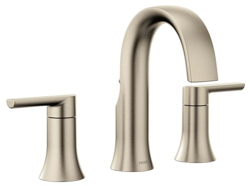 Moen TS6925BN Doux Collection Bathroom Faucet, Brushed Nickel