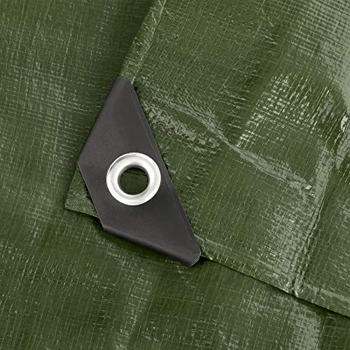 GardenMate 3x6m 140g/m² Bâche de Protection à œillets Home&Garden Vert