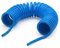 Spiral Tuyau à air comprimé en polyuréthane Bleu 8 mm x 5 m