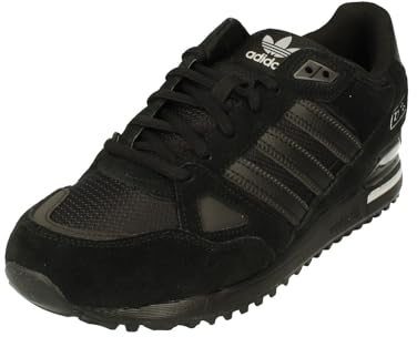 adidas Originals ZX 750 Herren Trainers Sneakers (UK 8 US 8.5 EU 42, Black Black Silver GW5531)